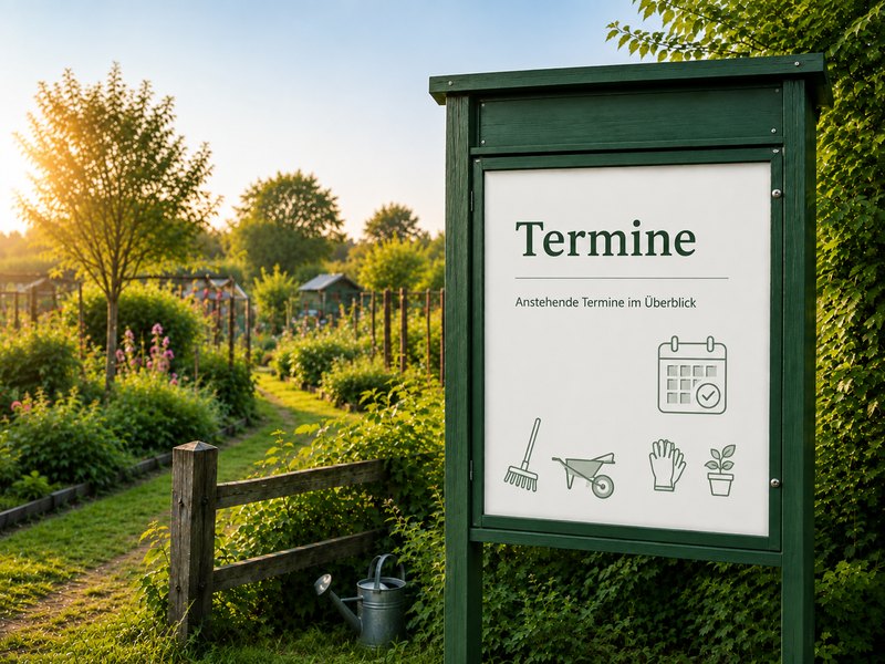 Reservierung Vereinsheim Garten 2